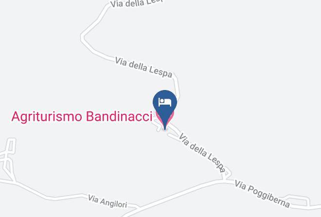 Pisa - Agriturismo Bandinacci Maps