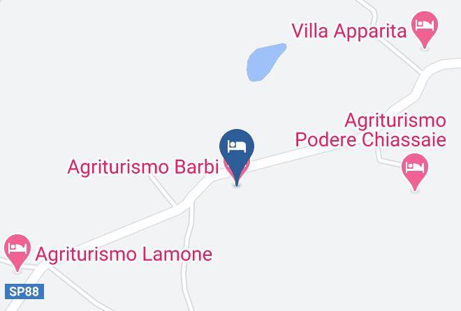 Siena - Agriturismo Barbi Maps