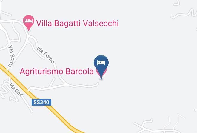 Como - Agriturismo Barcola Maps