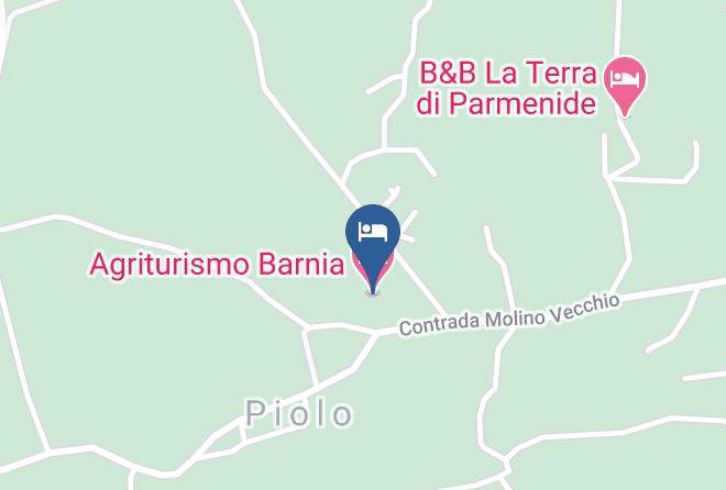 Salerno - Agriturismo Barnia Maps