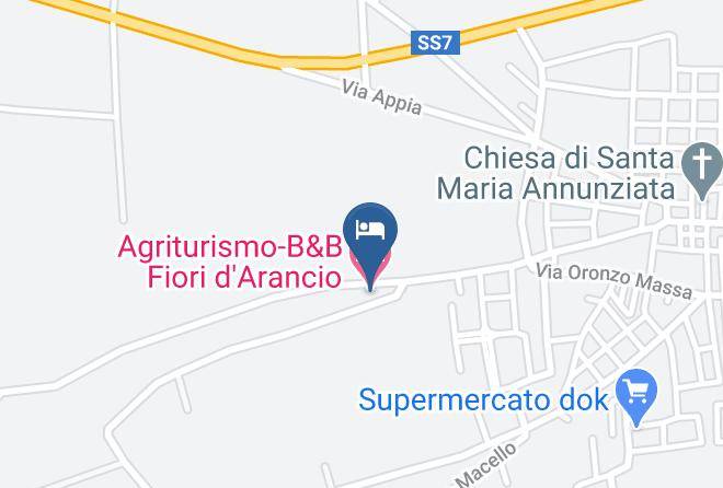 Taranto - Agriturismo B&b Fiori D'arancio Maps