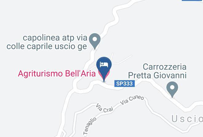 Genoa - Agriturismo Bell'aria Maps