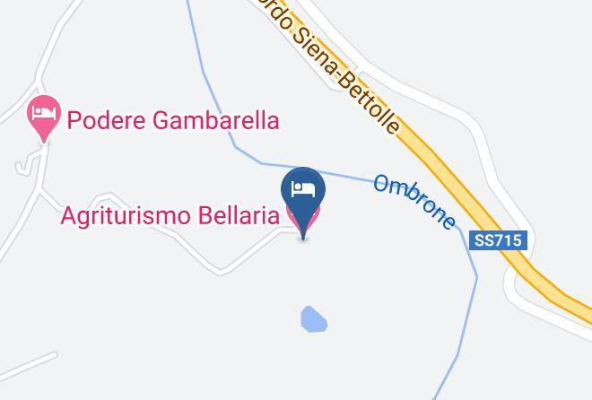 Siena - Agriturismo Bellaria Maps