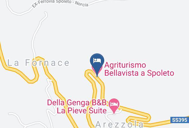 Perugia - Agriturismo Bellavista A Spoleto Maps