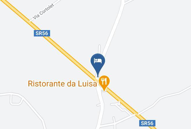 Udine - Agriturismo Beria De Carvalho De Puppi Maps