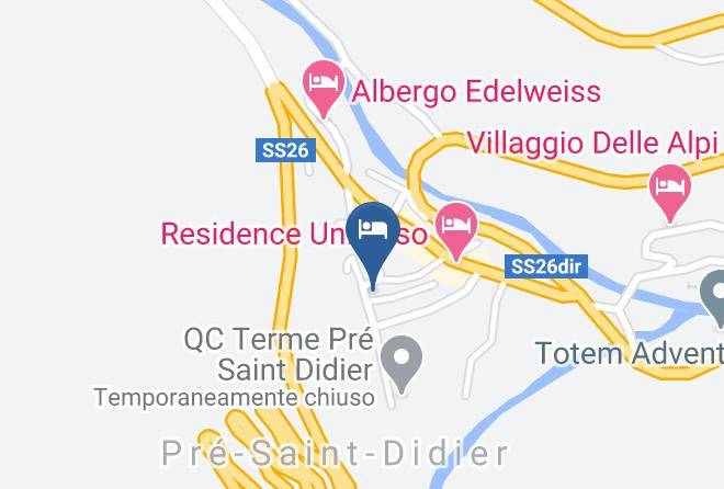 Aosta - Agriturismo Bien Etre Maps
