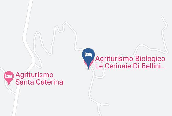Pisa - Agriturismo Biologico Le Cerinaie Di Bellini Maurilia Maps