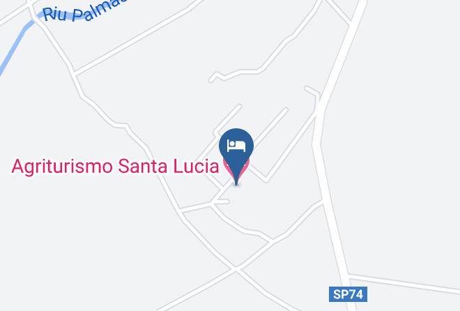 Province Of South Sardinia - Agriturismo Santa Lucia Maps