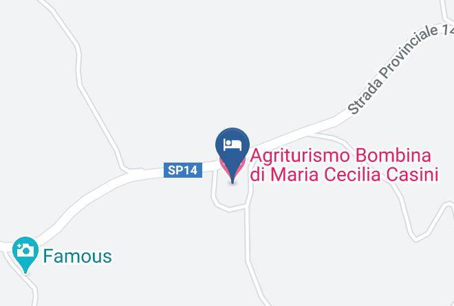Siena - Agriturismo Bombina Di Maria Cecilia Casini Maps