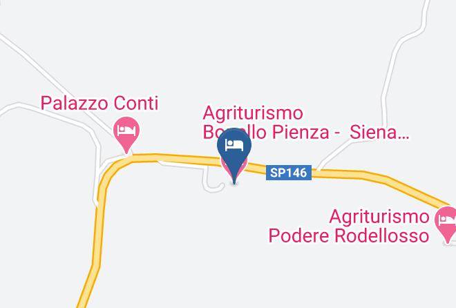 Siena - Agriturismo Bonello Pienza Siena Val D'orcia Maps