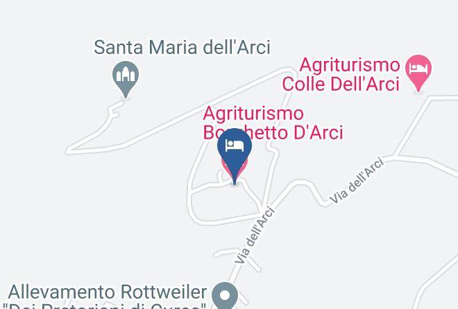 Rieti - Agriturismo Borghetto D'arci Maps