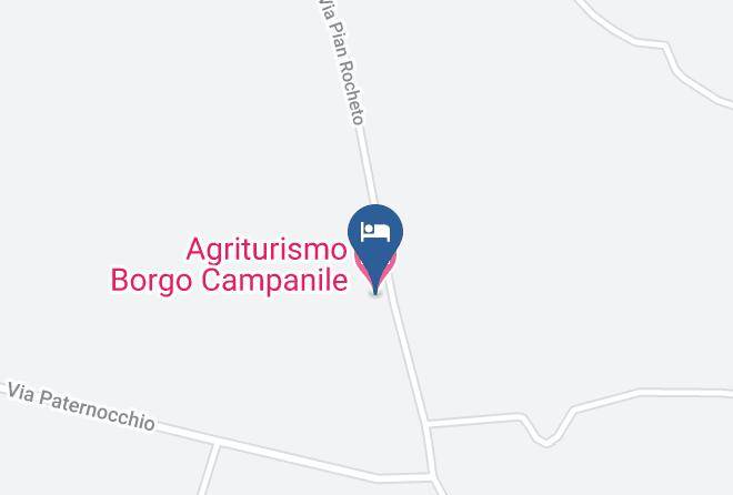 Viterbo - Agriturismo Borgo Campanile Maps