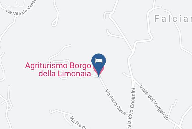 Pistoia - Agriturismo Borgo Della Limonaia Maps