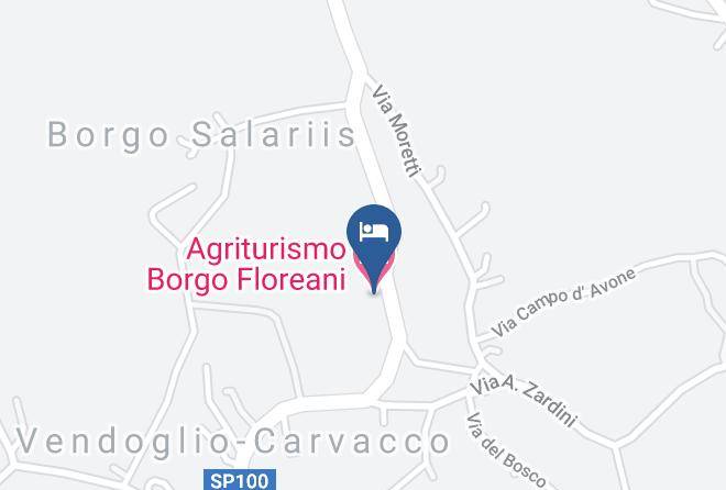 Udine - Agriturismo Borgo Floreani Maps