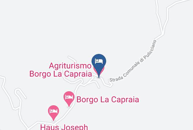 Arezzo - Agriturismo Borgo La Capraia Maps
