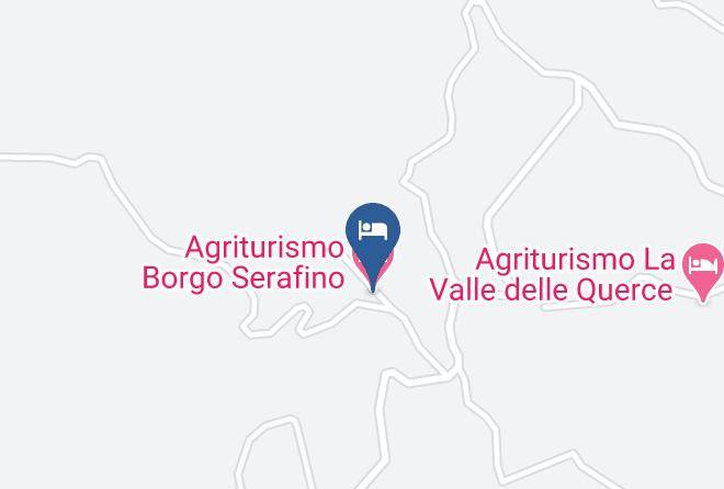 Cosenza - Agriturismo Borgo Serafino Maps