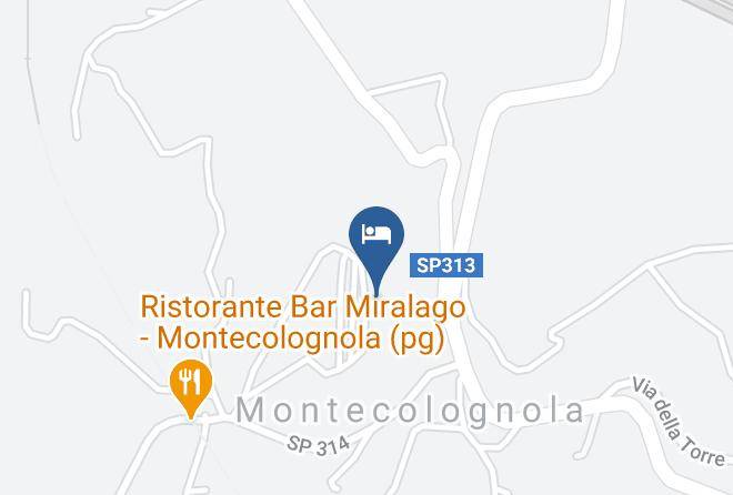 Perugia - Agriturismo Borgo Spagnoli Maps