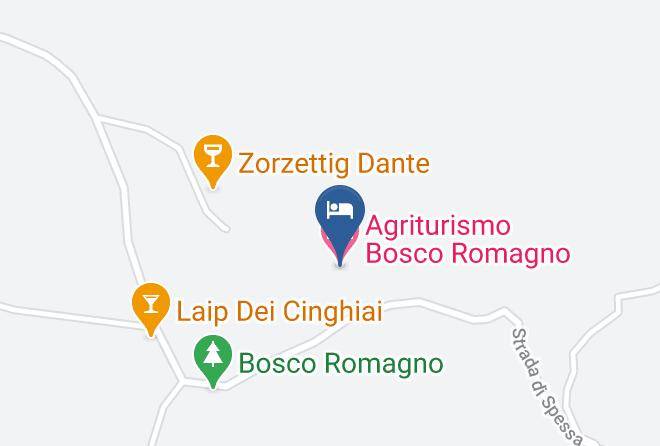Udine - Agriturismo Bosco Romagno Maps