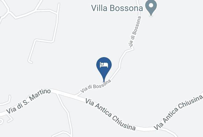 Siena - Agriturismo Bossona Maps