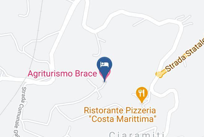 Vibo Valentia - Agriturismo Brace Maps