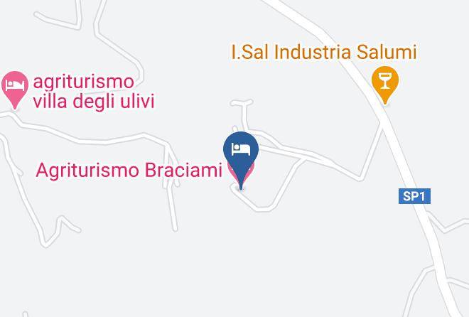 Viterbo - Agriturismo Braciami Maps