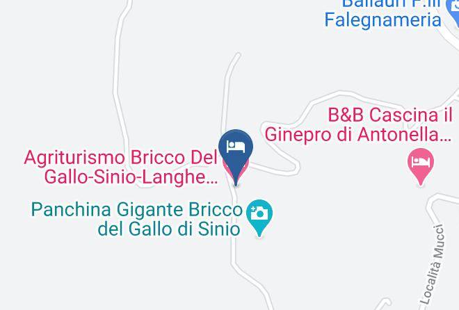 Cuneo - Agriturismo Bricco Del Gallo Sinio Langhe Piemonte Fiera Del Tartufo Maps