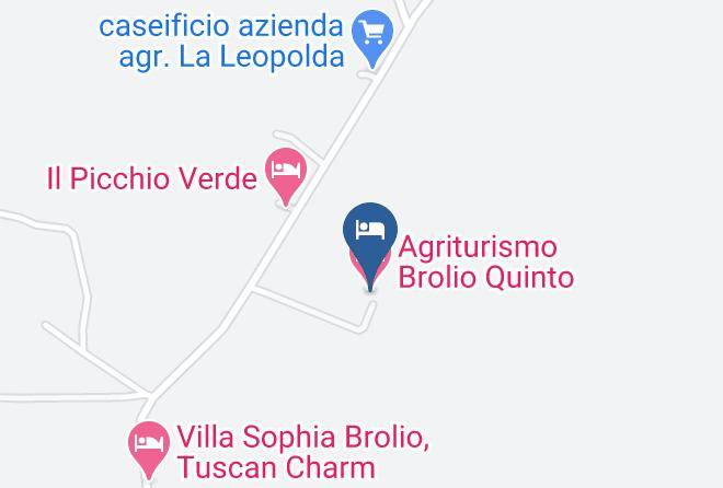 Arezzo - Agriturismo Brolio Quinto Maps