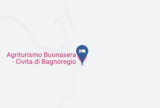 Viterbo - Agriturismo Buonasera Civita Di Bagnoregio Maps