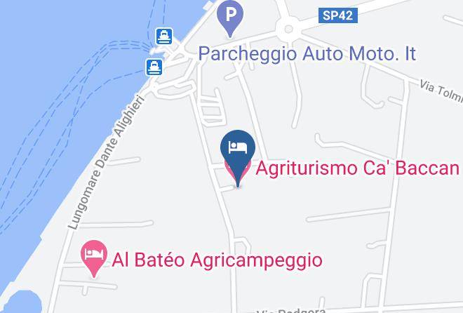 Venice - Agriturismo Ca' Baccan Maps
