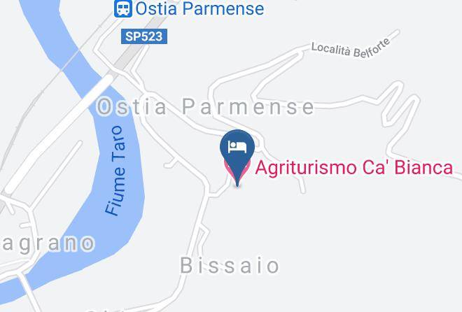 Parma - Agriturismo Ca' Bianca Maps