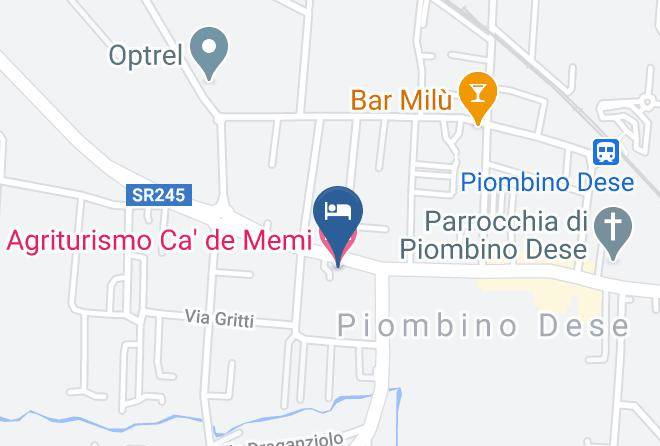 Padua - Agriturismo Ca' De Memi Maps