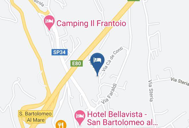 Imperia - Agriturismo Ca Dei Conti Maps