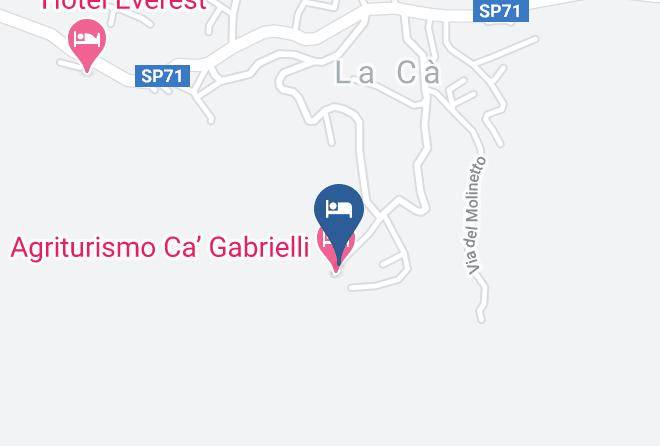 Bologna - Agriturismo Ca Gabrielli Maps