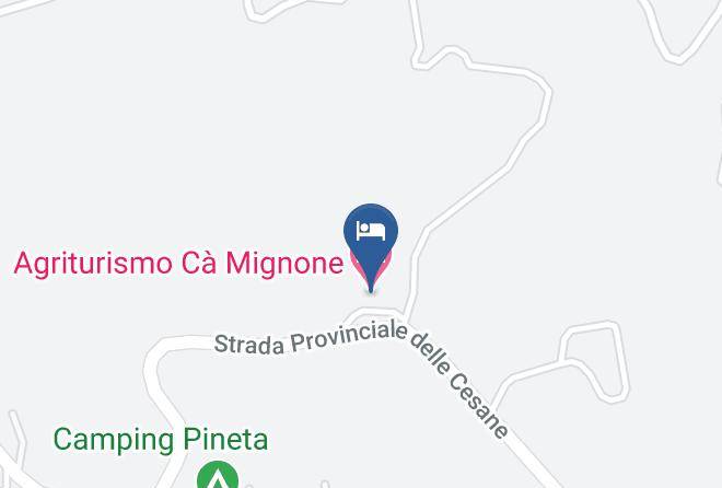 Pesaro And Urbino - Agriturismo Ca Mignone Maps