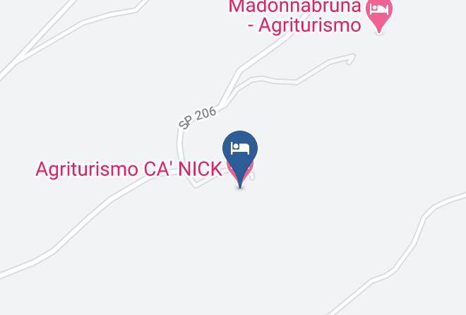 Fermo - Agriturismo Ca' Nick Maps