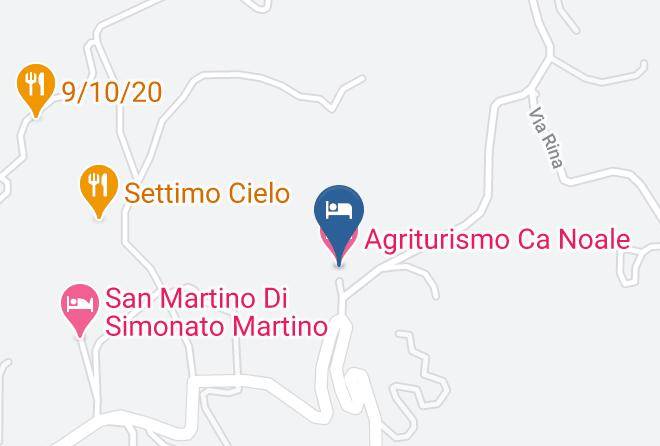 Padua - Agriturismo Ca Noale Maps