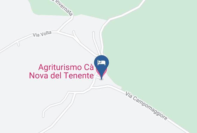 Bologna - Agriturismo Ca Nova Del Tenente Maps