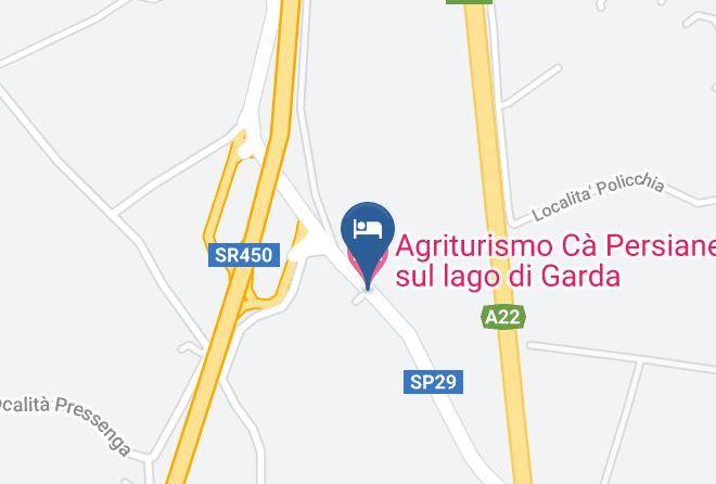 Verona - Agriturismo Ca Persiane Sul Lago Di Garda Maps