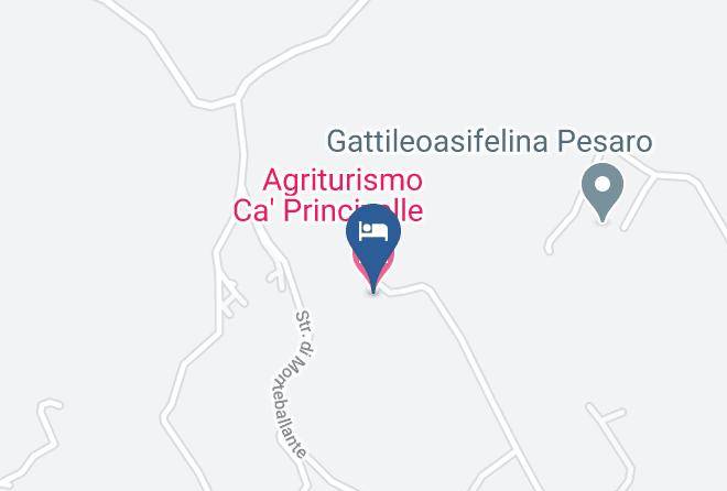 Pesaro And Urbino - Agriturismo Ca' Princivalle Maps