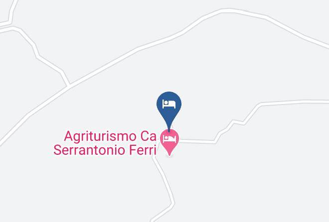 Pesaro And Urbino - Agriturismo Ca' Serrantonio Maps