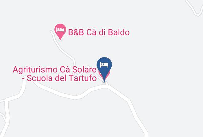 Perugia - Agriturismo Ca Solare Scuola Del Tartufo Maps