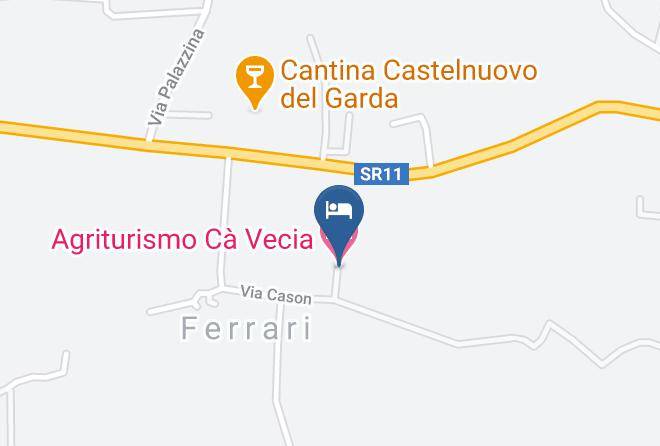 Verona - Agriturismo Ca Vecia Maps