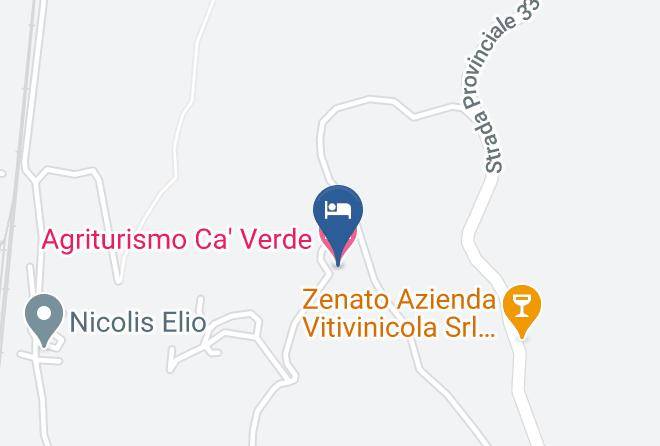 Verona - Agriturismo Ca' Verde Maps