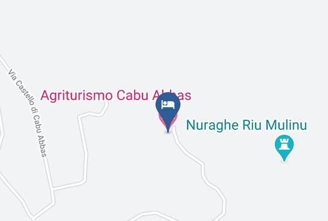 Sassari - Agriturismo Cabu Abbas Maps