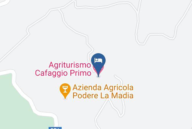 Arezzo - Agriturismo Cafaggio Primo Maps