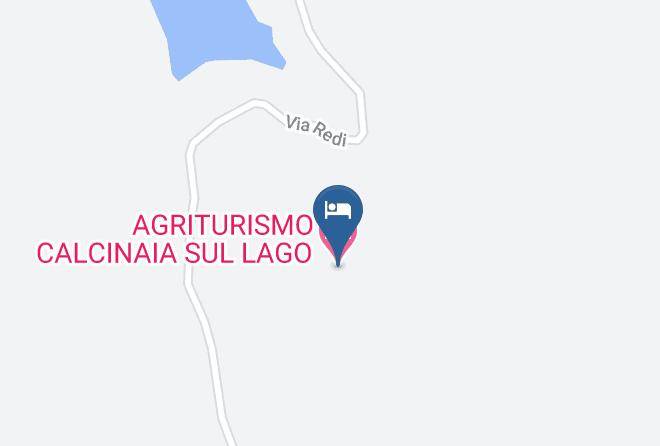 Arezzo - Agriturismo Calcinaia Sul Lago Maps