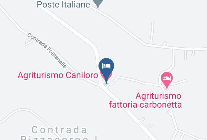 Chieti - Agriturismo Caniloro Maps