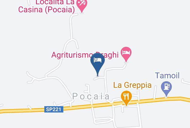 Arezzo - Agriturismo Canto Degli Alberti Maps