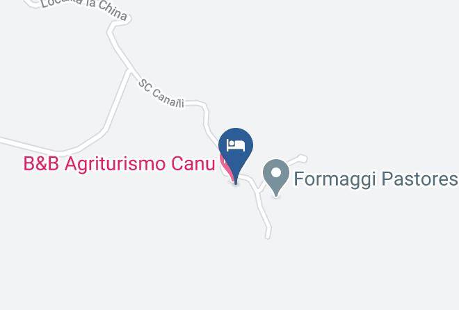 Sassari - Agriturismo Canu Maps