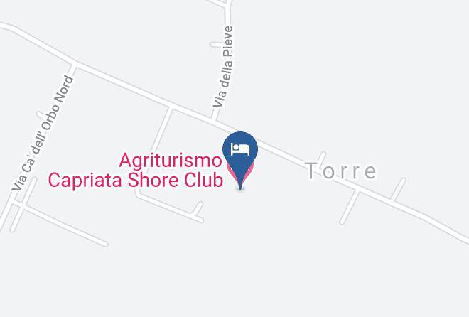 Bologna - Agriturismo Capriata Shore Club Maps